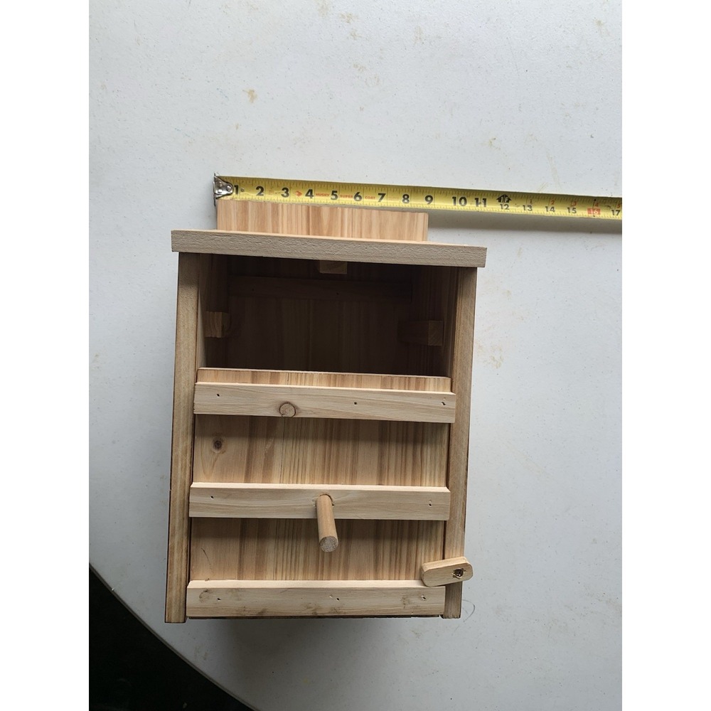Owl House Premium Cedar Wood Screech & Barn Owl Nesting Box Large Handmade Bird - Picture 5 of 6